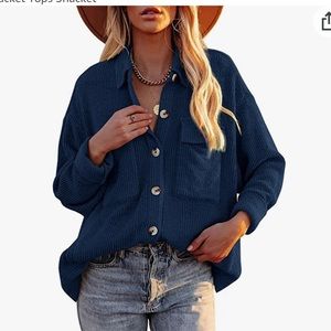 Corduroy Button Down Shacket…